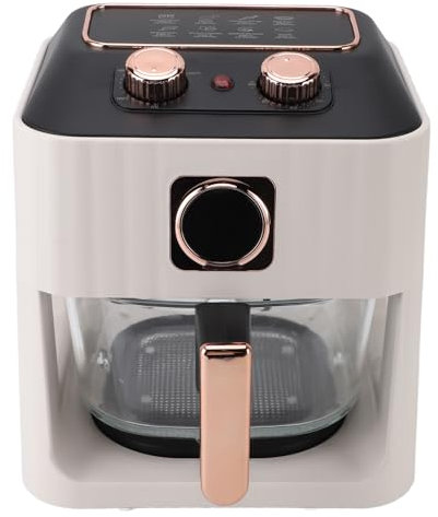 Air Roast Hornear Recalentar Deshidratar Roast Air Crisp Tecnología, Freidora de Aire de Gran Capacidad Freidora de Aire Horno Tostador Airfryer de Acero Inoxidable Plato para