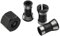 Jrifedptry Juego de 4 piezas de 6 mm, 8 mm, 6,35 mm, fresadora eléctrica, portabrocas M15, tuerca de tornillo para recortar máquinas de grabado