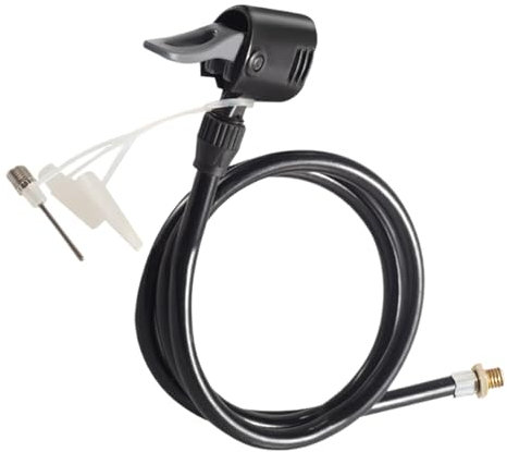 Nixiara Tubo Per Pompa 'Aria, Tubo Di Ricambio Per Gonfiatore - Tubo Di Gonfiaggio Universale Resistente Al Calore E Protezione Antigelo - Accessori Per Pompa 'Aria Tubo Di Gonfiaggio Da 80 Cm