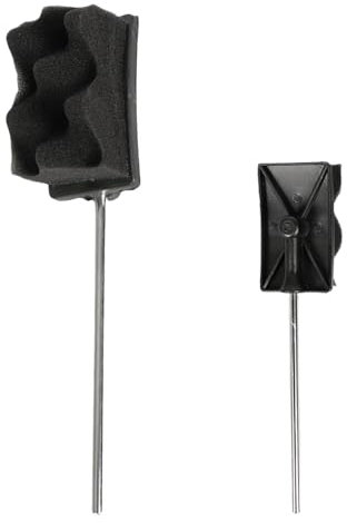 Bass Drum Beater, Double Bass Drum Beaters, Single Bass Drum Beater, Cajon Kick Pedal, Percussion Drum Zubehör, Soft Foam Bass Drum Beater, Bass Drum Pedal Zubehör, Drum Beater für Anfänger,