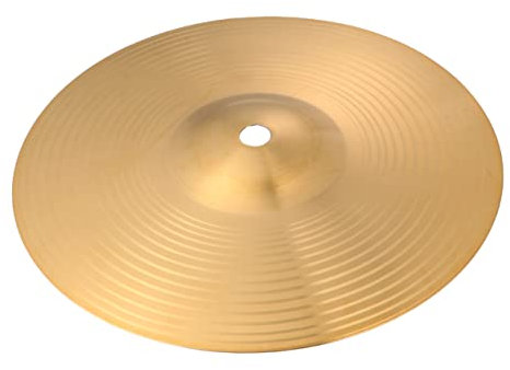 JOINPAYA Platillo -hat Instrumento De Percusión Para Principiantes Platillo Crash Ride Para Batería Dorado