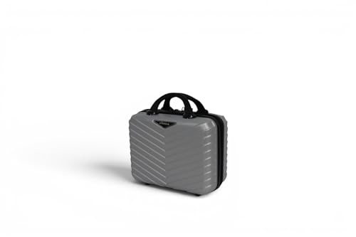 STRAVIA – Vic – Vanity 30 cm – Bagage à Main Avion – ABS léger et résistant – Bagage Rigide – Gris – 32 x 29 x 10 cm