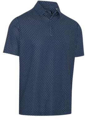Callaway Herren TM Golf Micro Print Opti-Dri Easy Care Golf-Poloshirt