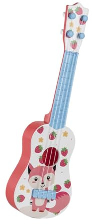 dwxnauixl 4 Strings Mini Kids Guitar Ukulele Musical Toy Engages Children With Safe Play And Promotes Musical Awareness Kids Ukulele Guitar Toy With Pick tional