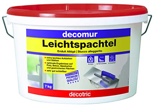 Decotric Leichtspachtel Decomur Weiß 7 kgArt.Nr. 4275939