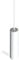 Ceiling Switch Pull Cord String,with Ergonomic Handle.Bright and Fun, from Sleeklight™ (Ice White)