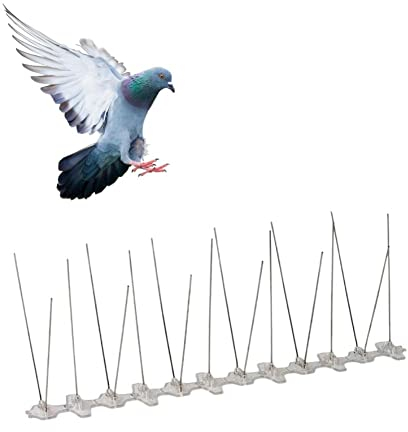 FINCA CASAREJO Ahuyentador de Palomas y Otras Aves. Pinchos antipájaros para Control de Aves (1)