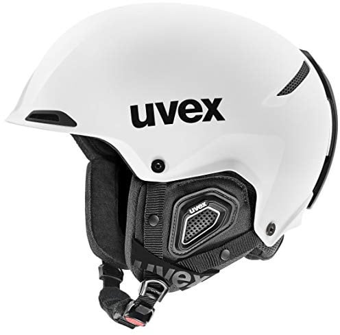 uvex Jakk+ IAS - Skihelm für Damen und Herren - individuelle Größenanpassung - optimierte Belüftung - White matt - 52-55 cm