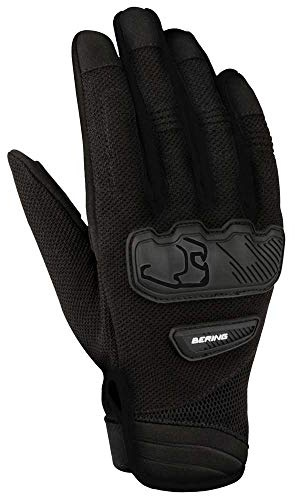 BERING, Paire de gants moto YORK noir blanc, 12
