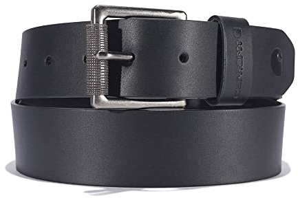 Carhartt Herren Roller Buckle Belt G rtel, Trensenzaum, Leder, Rollschnalle (Schwarz), 42 EU