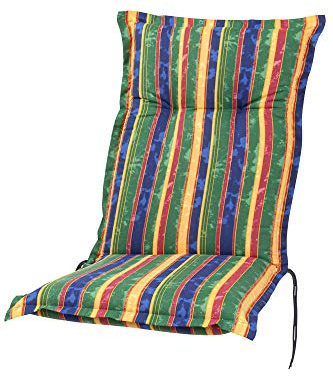 Kettler Polen KETTtex 2268 Auflage Mittellehner Florence Multicolor bunt gestreift Sitzpolster 110x50x8 cm