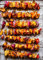 G4GADGET 24PCS BBQ Metal Skewers 24CM – Stainless Steel Reusable Flat Skewers for Meat, Veggies, Seafood – Easy-Grip Kebab Sticks for Grill, Oven, Air Fryer & Outdoor Cooking