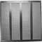 Vent Systems Griglia di ventilazione zincata con zanzariera, 400 x 400 mm Applicazioni impiantistica riscaldamento, raffreddamento e ventilazione Griglia di ventilazione per interno ed esterno