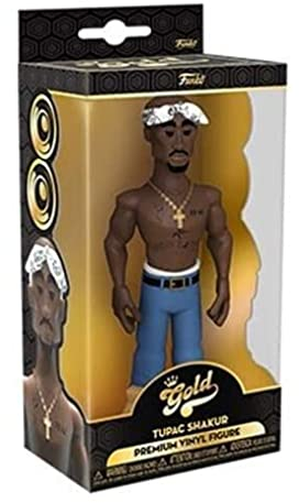 Funko Vinyl Gold 5: Tupac - Sammelbare Vinyl-Actionfigur - Geschenkidee Zum Geburtstag - Offizielle Handelswaren - Ideales Spielzeug Für Music Fans - Für Ihre Sammlung und Display