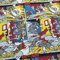 Kt KILOtela - Comic Tom und Jerry Stoff, Meterware, digital Bedruckt, 100% Baumwolle, Breite 140 cm, Länge wählbar von 50 in 50 cm, Mehrfarbig