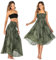Daysskk Jupe Longue Hippie Chic Jupe Boheme Femme Longue Jupe Ete Femme Jupe de Plage Femme Robe Hippie Boheme Femme Robe Fleurie Femme Jupe Danse Femme