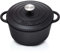BBQ-Nerd Bräter (rund) mit Deckel 4 L aus Gusseisen mit Emaille-Beschichtung - Bratentopf Kochtopf Gusseisentopf - ideal zum langsamen Garen - Energieeffiziente, wärmespeichernde Cocotte
