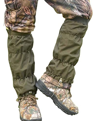 Schlangen-Gamaschen, Schlangen-Bissschutz Unterschenkel, Outdoor-Wandern, Jagd, Schnee, Sand, wasserdichte Stiefel, Gamaschen, Passform Männer und Frauen, verstellbare Größe