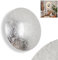 LED Wandleuchte Storkyro, moderne Wandlampe aus Metall in Silberfarben, runde Leuchte (Ø 21,5 cm) mit tollem Licht-Effekt an der Wand, 1 x LED 8 Watt (inkl.), 800 Lumen, Lichtfarbe: 3000 Kelvin