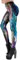 FEOYA Bedruckte Bunte Halloween Leggins - S
