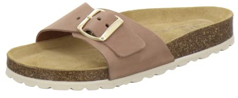 AFS-Schuhe 2112, modische Damen-Pantoletten, hochwertiges, echtes Leder, Made in Germany