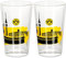 Borussia Dortmund BVB Wasserglas Skyline 2 Stück