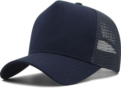 YAMEE Basecap Herren Großer Kopf High Crown XXL,Baseball Cap Herren Sommer Atmungsaktiv Mesh,Baseballkappe Damen Verstellbare Leicht,Kappe Unisex Im Freien Sonnenschutz,Trucker Hut