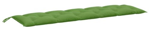 vidaXL Gartenbank-Auflage Melange Grün 180x50x7 cm Stoff