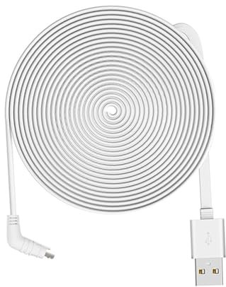 Ladekabel Kompatibel mit Arlo Pro & Arlo Pro 2 und Arlo GO, Wetterfestes Outdoor Netzkabel für Alle Arlo Smart Home-Überwachungskameras (9M)