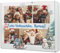GRAVURZEILE - DIY Adventskalender zum Befüllen - Fotocollage - Weihnachtskalender Personalisiert mit 4 Fotos - 24 Fächer, Nikolaus & Heiligabend extra groß - Steckanleitung inklusive