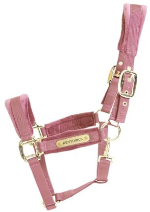 Kentucky - Halfter MINI SHETTY - Alte Rose - Samt
