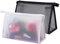 2 Pièces Trousse de Toilette Maille Imperméable Transparente,23.5×15×8.5cm Fermeture à Glissière Mesh EVA Maquillage Organisateur, Sac Transparent Avion pour Voyager, Accueil, Bureau