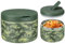 Itslife Thermobehälter für Essen 350ml Edelstahl Warmhaltebebehälter, Kinder auslaufsicherer Lunchbehälter mit Schnallenabdeckung, Weithals, Isolierung, geeignet für kaltes&heißes Essen Grün-KL