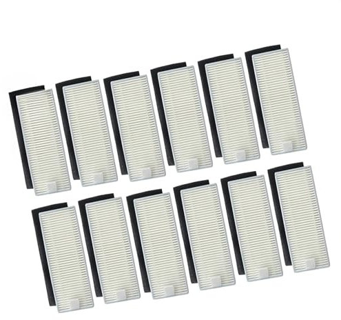 Filtro Hepa Robot. Compatible con Conga Excellence 1090 Robot Aspiradora Piezas Accesorios Reemplazo de filtros(Filter 10pcs)