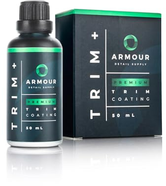 Armour Detail Supply - Trim+ - Restore & Protect Exterior Plastics Trim & Rubber - Built-in UV Protection | Up to 2 Years of Protection, 50 ml