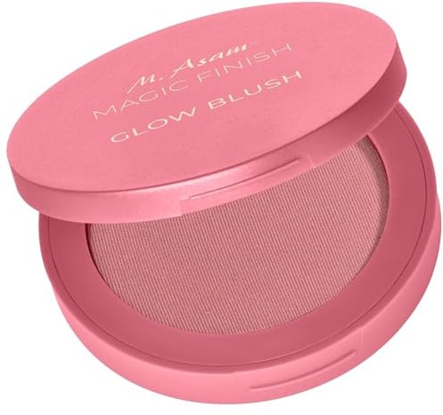 M. Asam Magic Finish Glow Blush Soft Petal (4g) | Rouge Puder Für Frischen Glow Und Strahlende Wangen, Seidige Powder Textur Für Natürliches Finish