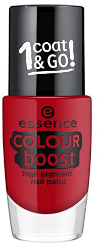 essence Colour Boost High Pigment Nagellack rot 4 - instant love, 9 ml