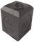 Lulu Decor Cast Iron Decorative Door Stop, 5 lbs Heavy Door Stopper, Elegant Door Weight for Home, Office, Kitchen, Patio, Securely Holding Doors Open (Square 5.20 lbs)