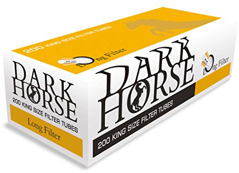 Dark Horse Long Filter Zigarettenhülsen 50 Boxen (10000 Hülsen/2 Umkartons)