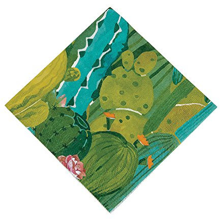 Cinco de Mayo und Fiesta Party-Servietten, Kaktus-Party, 16 Stück