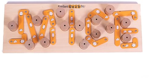 My Intelligent Dogs Interaktives Hundespielzeug Intelligenz - Intelligenzspielzeug für Hunde & Katze - Interaktives Spielzeug Hund, Katzenspielzeug - Denkspiele für Hunde - MICE
