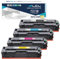 LCL Kompatibel TonerKartusche 054 CRG054 CRG-054 3024C002 3022C002 3023C0021 3021C002 (4Pack KCMY) Ersatz für Canon i-SENSYS LBP621cw 623cw MF643CDW MF645CX MF640C MF641CW MF642CDW MF643CDW MF644CDW