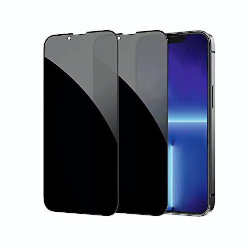 Arrivly 2 Pack Screen Protector for iPhone 12 Mini Privacy Screen Protector Anti Spy Tempered Glass iPhone 12 Mini Privacy Screen Protector Shatterproof Scratch-resistant Film Bubble-Free
