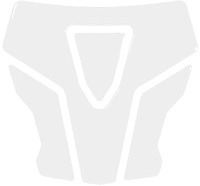 BIKE-label Adesivo per serbatoio trasparente 3D per moto, protezione del serbatoio X503306