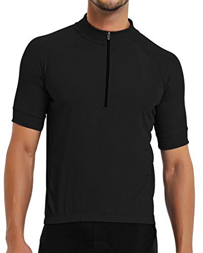 CATENA Herren Radtrikot Kurzarm Mountainbike Fahrradtrikot MTB Radshirt Fahrradshirts Fahrradbekleidung mit Elastische Atmungsaktive Schnell Trocknen Stoff Cycling Jersey für Männer