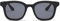 WYRIAZA Retro Sonnenbrille Damen und Herren, UV400 CAT.3 CE Sonnenbrille Eckig Kleines Gesicht Schmal | Rectangle Sunglasses Men and Women Unisex Vintage - Schwarz
