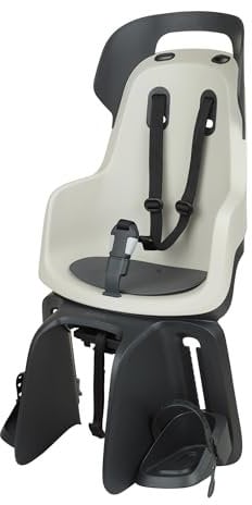BOBIKE 8012300012 - Fahrradkinderrückbank GO Maxi mit MIK-HD Gepäckträgerhalterung für Fahrräder mit 26“ bis 29“ Laufrädern geeignet für Kinder in Farbe Vanille Cup Cake