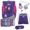 Der echte Scout sicherer Schulrucksack, Alpha DIN Summer Set 4-teilig, ca. 20 l Volumen, ca. 1.200 g Gewicht (ohne abnehmbare Elemente)
