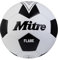 Mitre Flare Recreational Football | Football Gift | Perfect for Kids, Black/White, 5