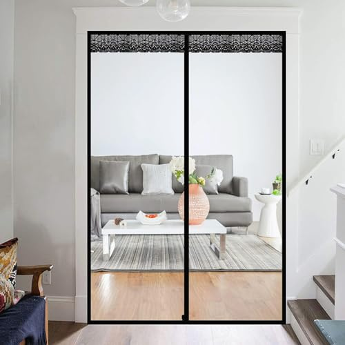 Transparent Magnet Thermo Türvorhang Thermovorhang Wärmeschutzvorhang,Winter Winddicht EVA Isolier Schutz Für Tür,Kalteschutz,für Türen Balkontür Außentür,Breite X Höhe (110cm x 240cm)